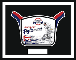 Andrew Figliomeni HOF induction plate