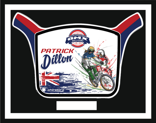 Patrick Dillon HOF induction plate