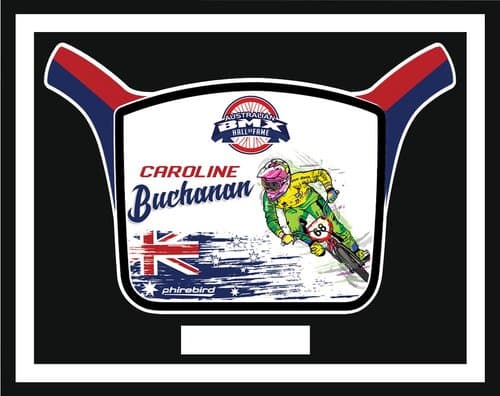 Caroline Buchanan HOF induction plate