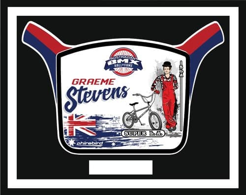 Graeme Stevens HOF induction plate
